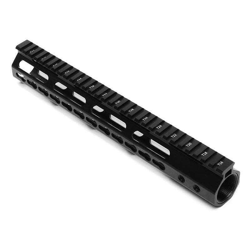Black 7inch AR15 Free Float Keymod Handguard Picatinny Rail For Scope Mount 7 Inches