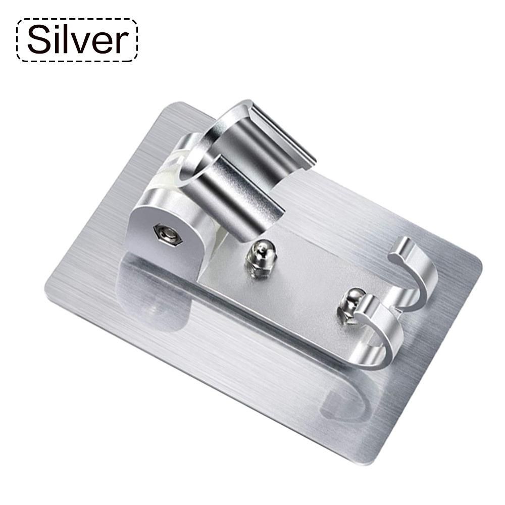 1PC Aluminum Shower Stand Adjustable silver