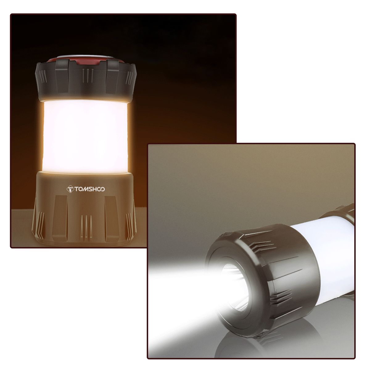 LED Camping Lantern Type C Rechargeable Camping