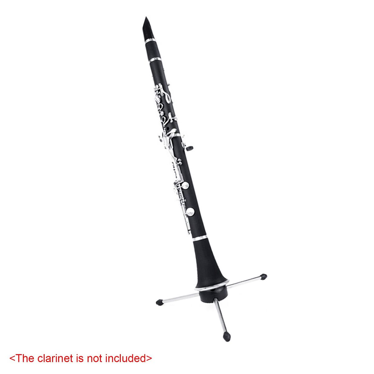 Tripod Holder Stand Portable Foldable for Oboe Flute Clarinet Sax Wind Instrument