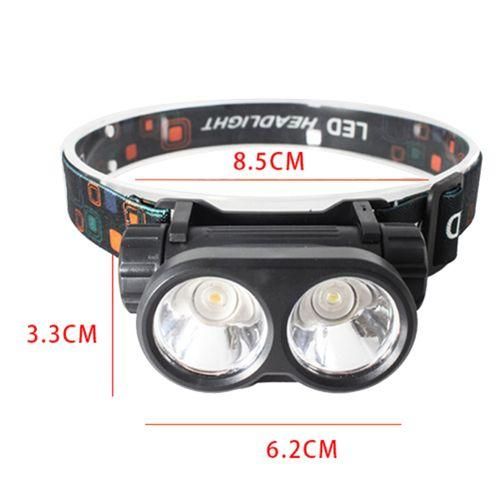 2LED Strong Headlight Intelligent Night Fishing Warning