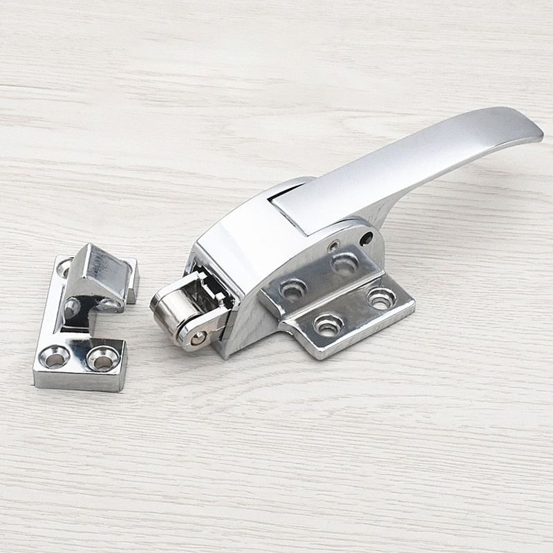 StyleB-Convex Door Handle Freezer Oven Hinge Cold Storage Knob Lock Latch Hardware Pull Part Industrial Plant