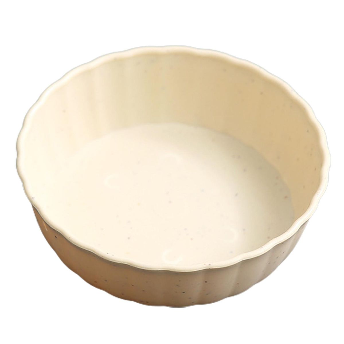 10Pcs Sauce Dish Tableware Sauce Dipping Snack Dish Beige