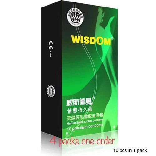 40 Pcs Of Extra-thin Condoms /4 Packs
