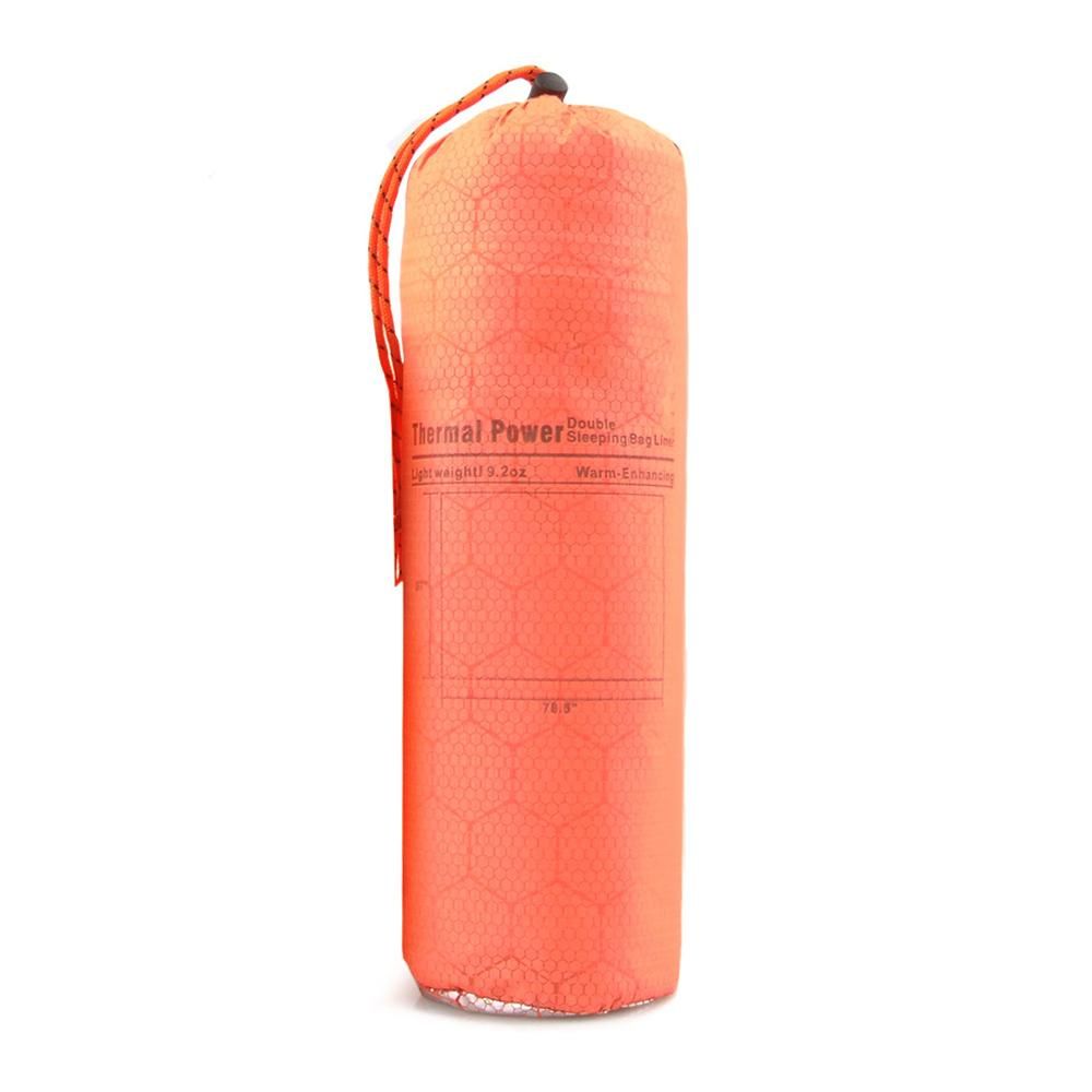 2 Person Emergency Sleeping Bag Lightweight Waterproof Thermal Emergency Blanket Survival Gear for Outdoor Adventure Camping Hiking Backpacking