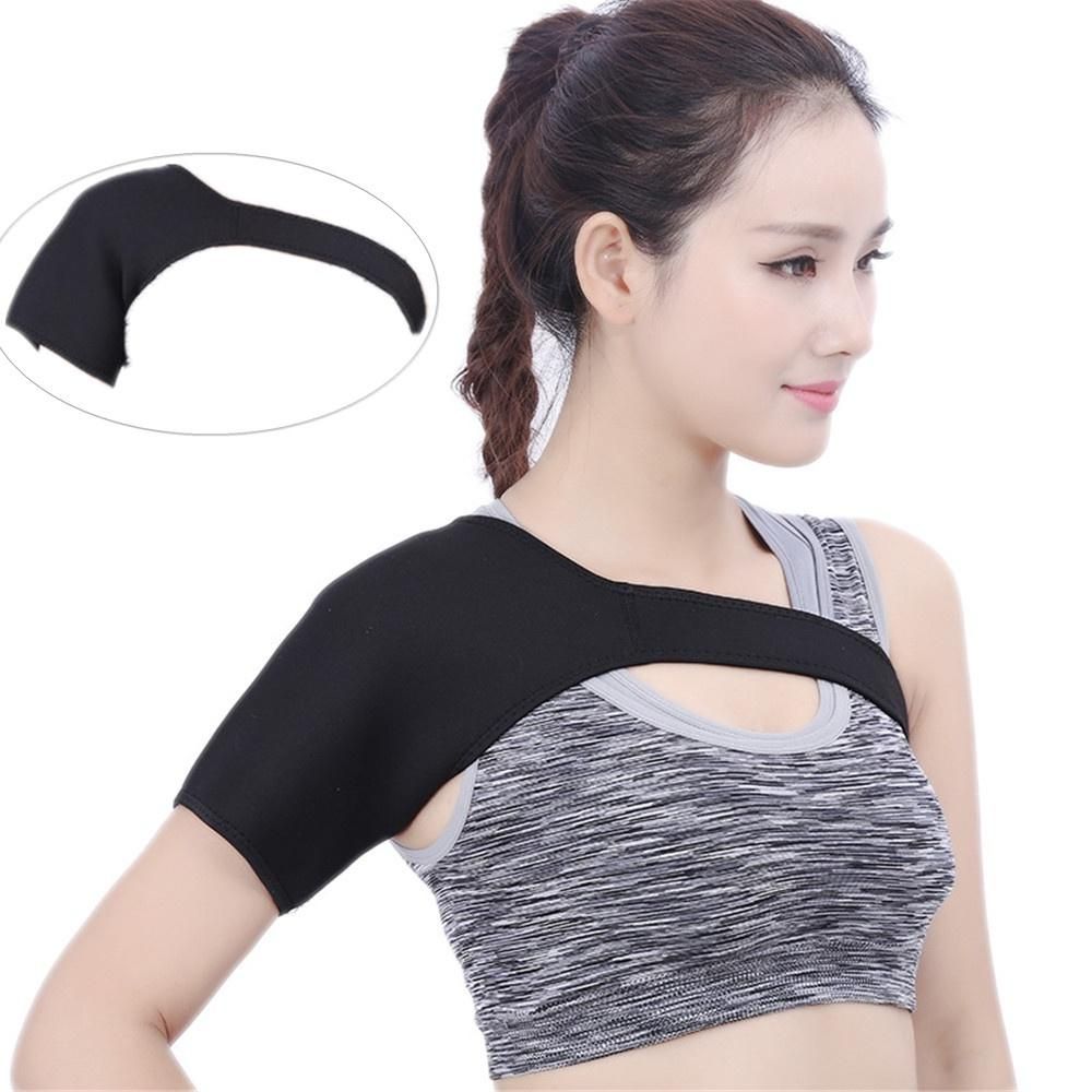 1pc Adjustable Shoulder Brace Pressure Pad Bandage Equipment Relieve Joint Pain
