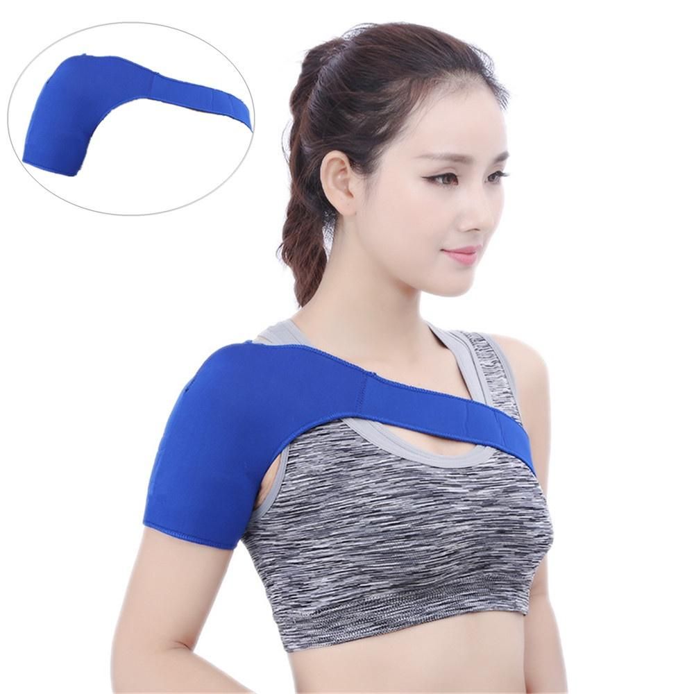 1pc Adjustable Shoulder Brace Pressure Pad Bandage Equipment Relieve Joint Pain