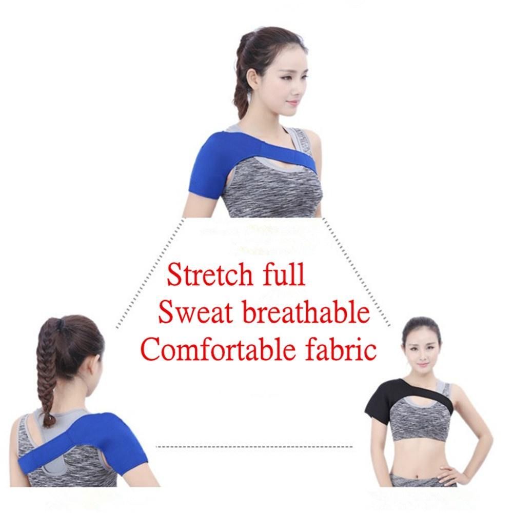 1pc Adjustable Shoulder Brace Pressure Pad Bandage Equipment Relieve Joint Pain