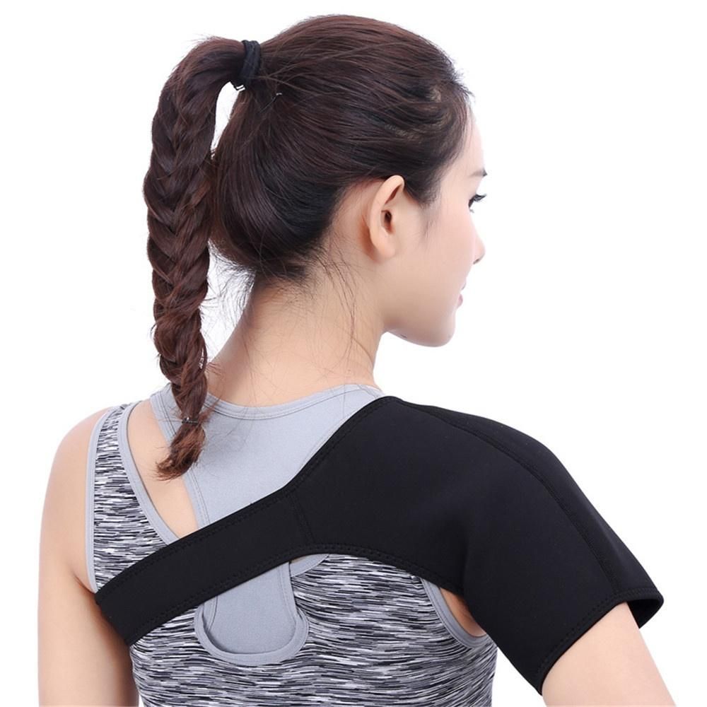 1pc Adjustable Shoulder Brace Pressure Pad Bandage Equipment Relieve Joint Pain