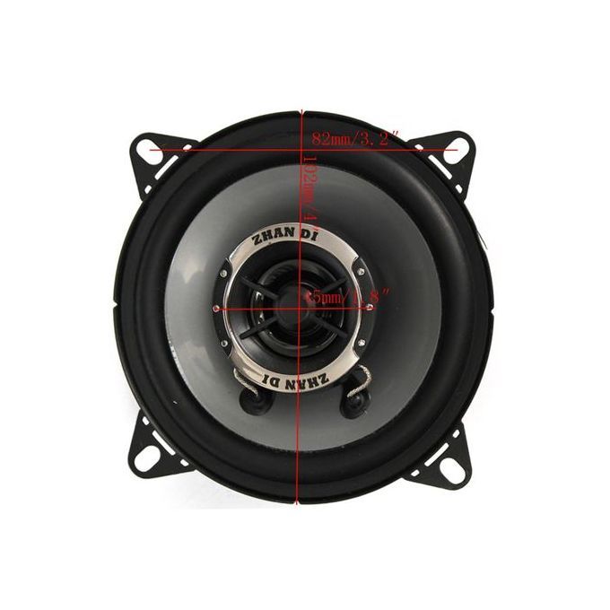 JVC 200W TOTAL 4 INCH 10cm DUAL-CONE CAR DOOR/SHELF COAXIAL SPEAKERS NEW PAIR