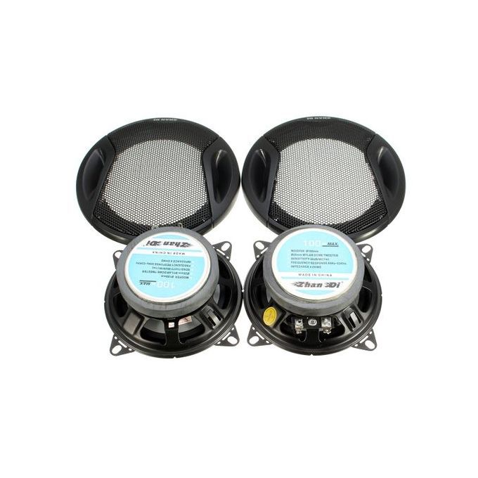 JVC 200W TOTAL 4 INCH 10cm DUAL-CONE CAR DOOR/SHELF COAXIAL SPEAKERS NEW PAIR
