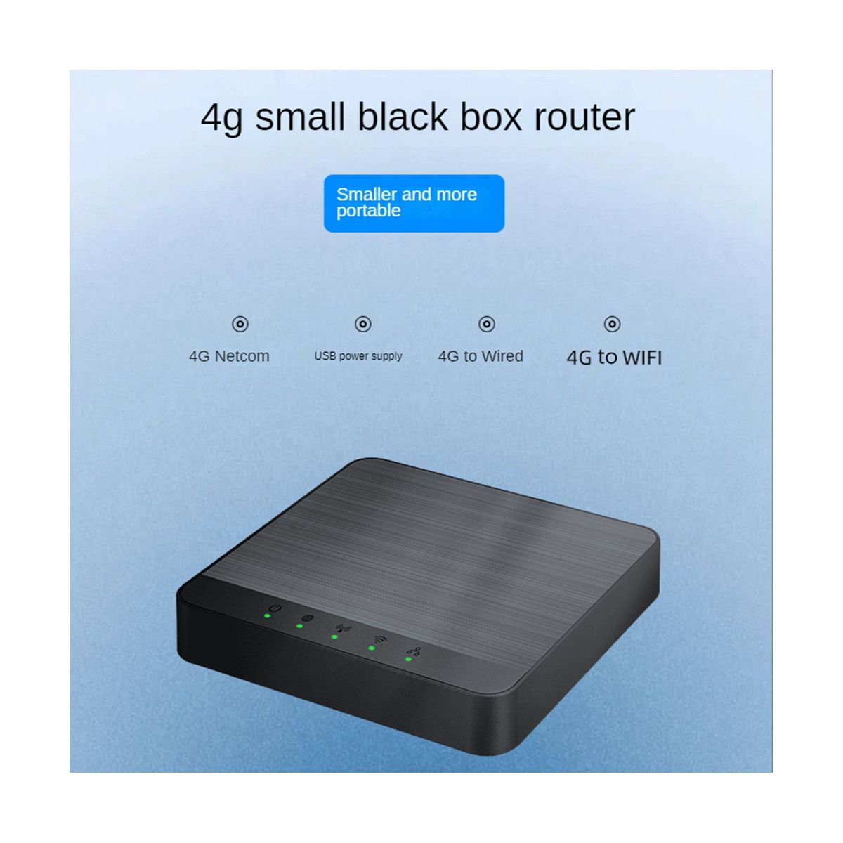 4G Wireless LTE Internet Router with Sim Card Slot Unlocked Modem