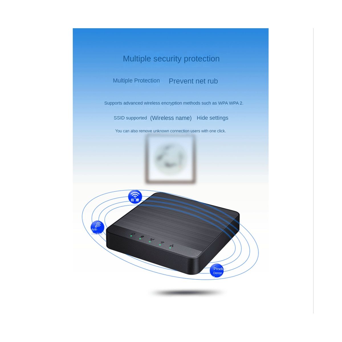 4G Wireless LTE Internet Router with Sim Card Slot Unlocked Modem
