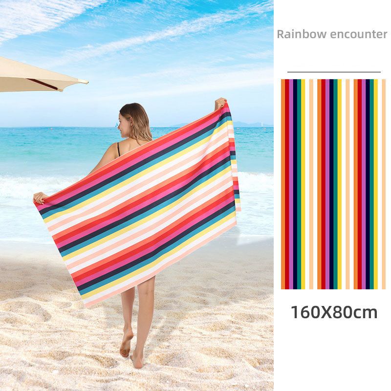 Microfiber Beach Towel For Travelling Vacation Outdoor