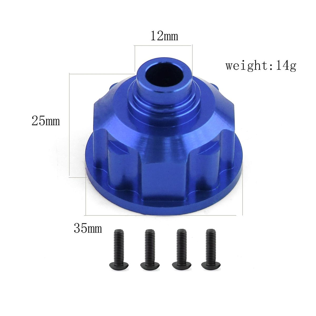 Metal Diff Case Differential Case 8681X for E-Revo VXL 1/10 Remote Control Car Upgrade Parts Accessories