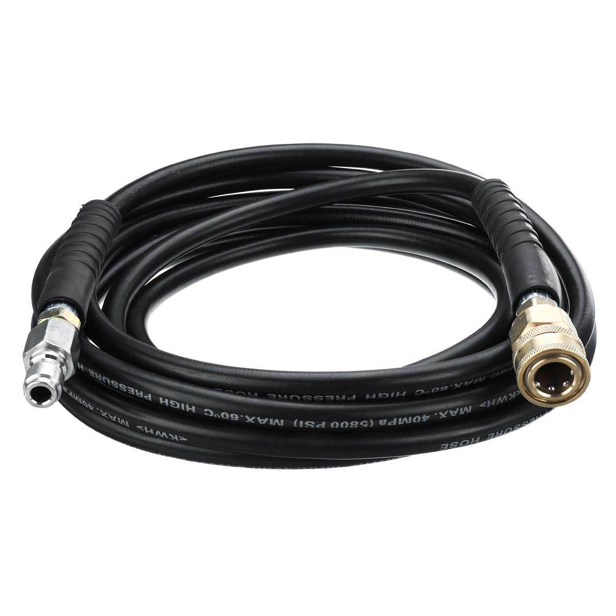 15M 5800PSI High Washer Hose 3/8'' Quick Release Couplings Connector