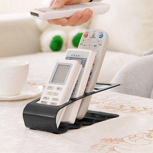 Tv Remote Control Organizer Storage Stand-Black