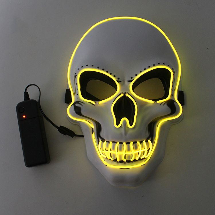 Neon Mask LED Light Up Party Masks The Purge Election Year