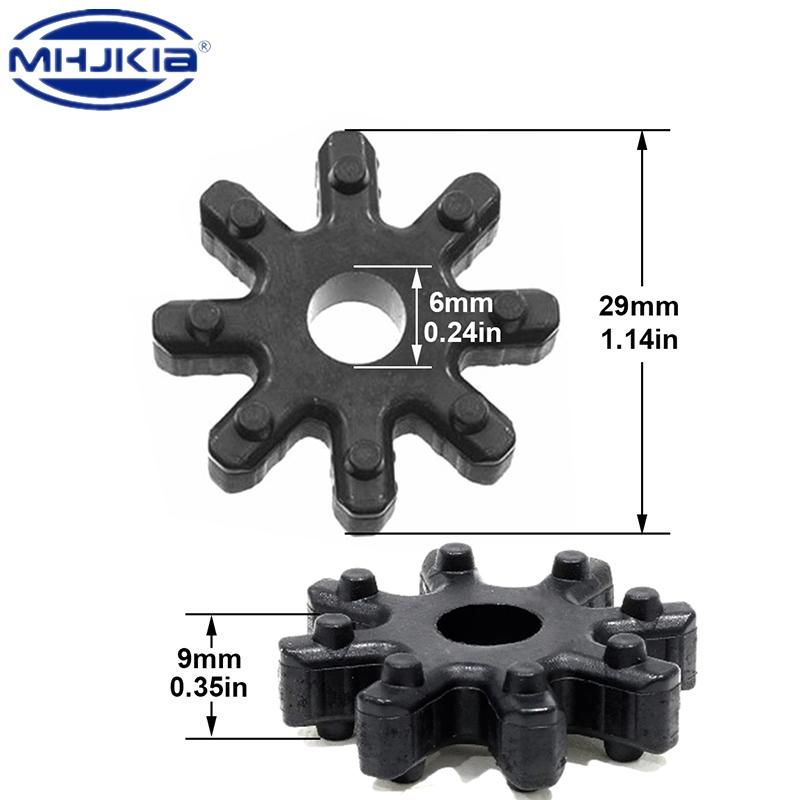 2Pcs 563152K000FFF 56315-2K000 Flexible Coupling Coupler Steering Column Fit For Hyundai Elantra I30 Kia Forte Sedan Sonata Soul