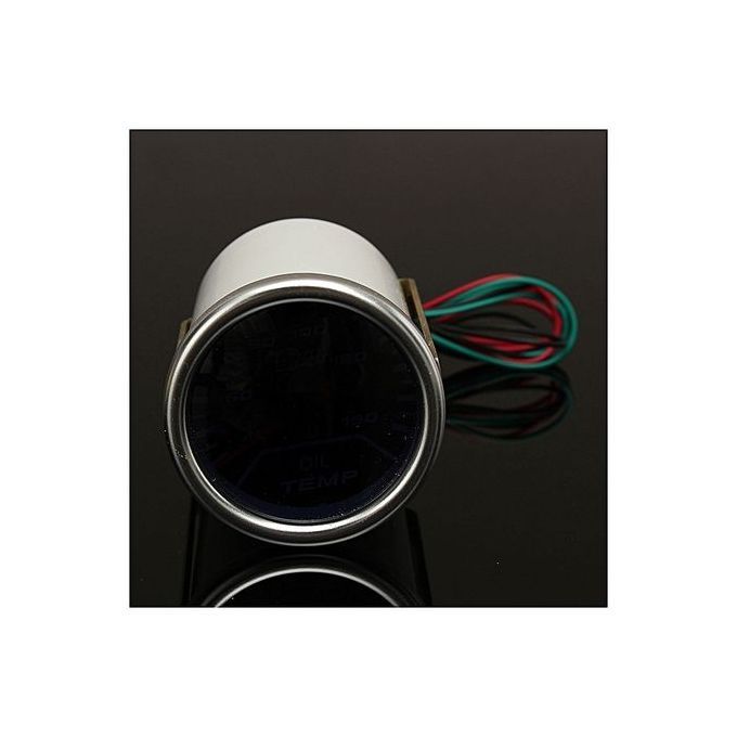 2 Inch 52MM UNIVERSAL CAR MOTOR LED OIL TEMP TEMPERATURE GAUGE POINTER METER SMOKE