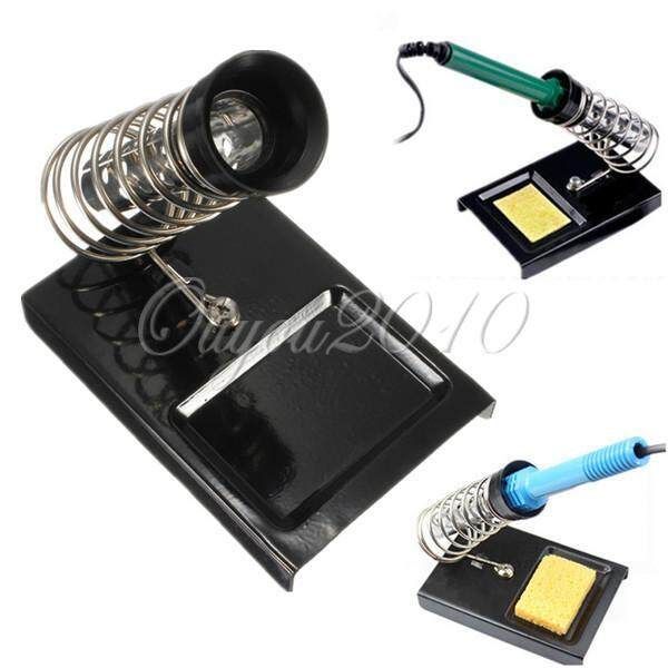 Iron Welding Machine Stand Station W/ Metal Base Home DIY Electrical Safety