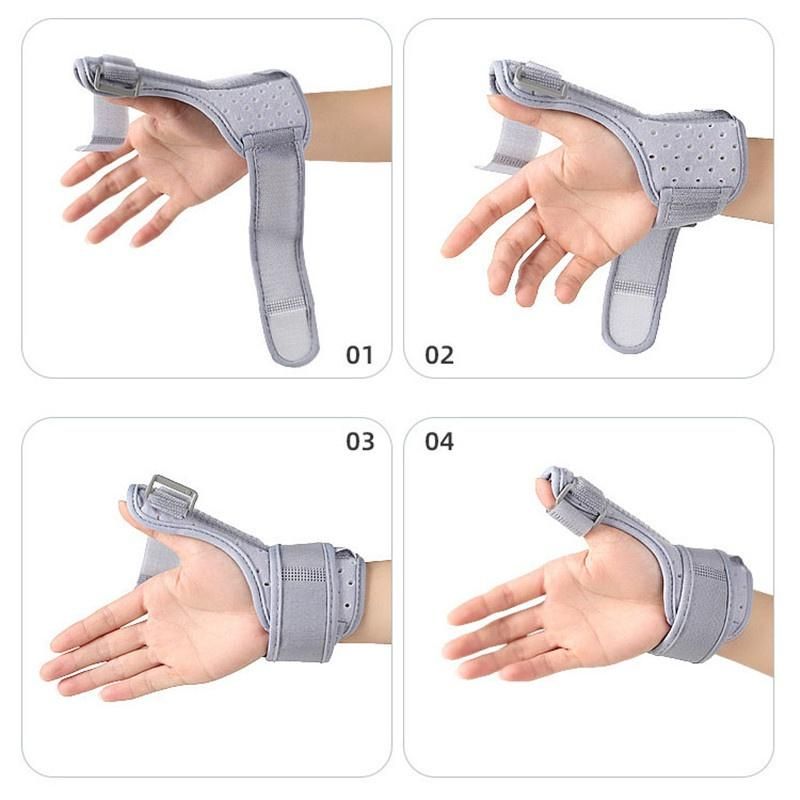 1pc Medical Wrist Thumbs Hands Support Adjustable Finger Holder Protector Brace