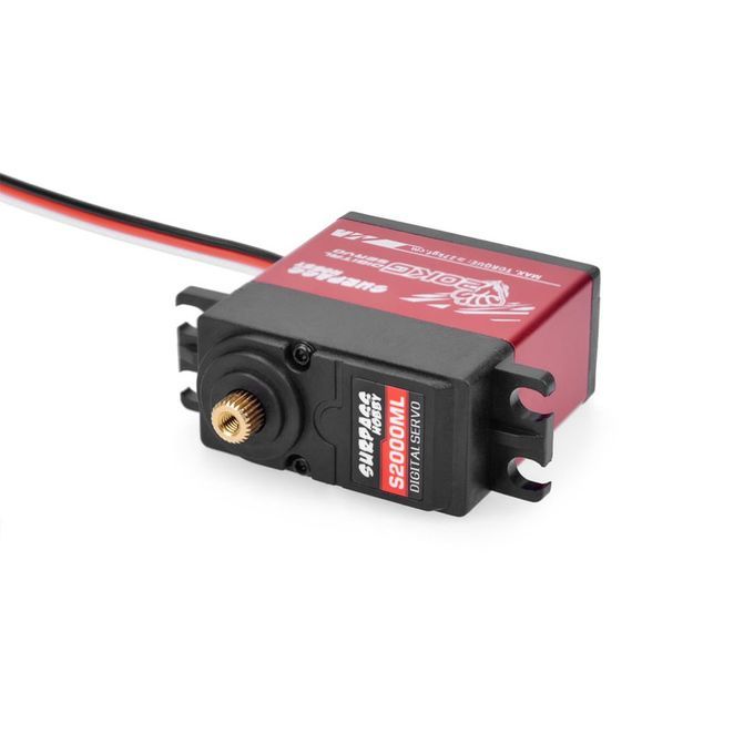 SURP  HOBBY 20KG Semi Aluminum Frame  Ore Extended Digital Steering Gear-red+black