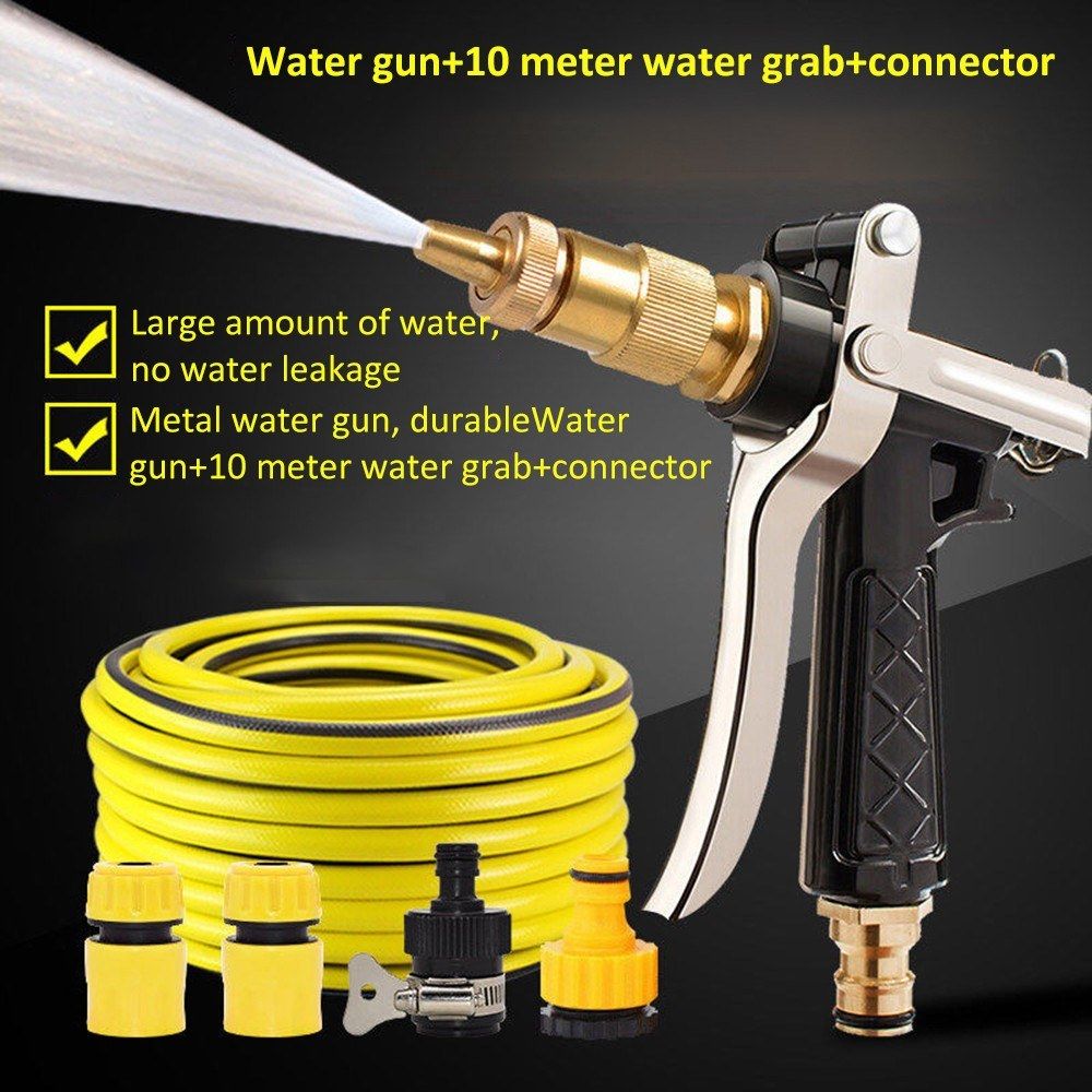 High-pressure Car Wash Water Gun Home Set Brush Car Artifact