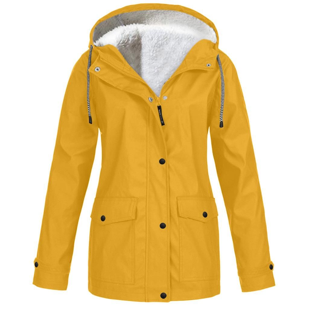 2022 Autumn/Winter plush jacket, outdoor mountaineering suit, hooded jacket, and sprinter