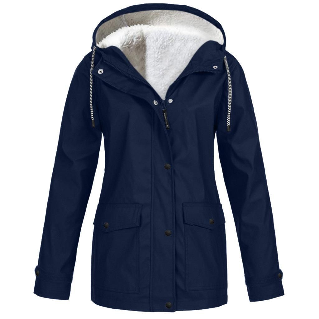 2022 Autumn/Winter plush jacket, outdoor mountaineering suit, hooded jacket, and sprinter