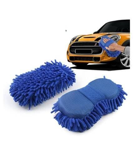2pcs Blue Car Wash Sponge