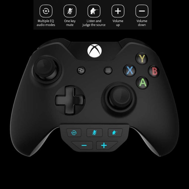 Game Pad Sound Card Headset Adapter