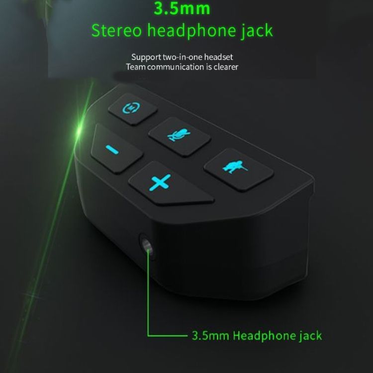 Game Pad Sound Card Headset Adapter
