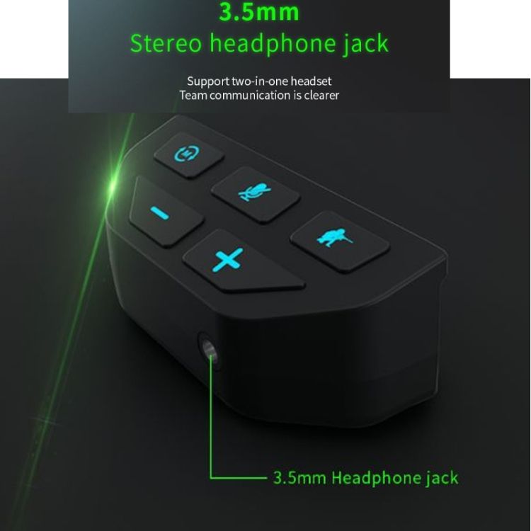 Game Pad Sound Card Headset Adapter