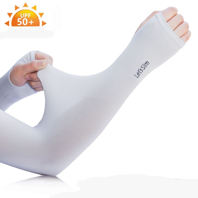 Sun Protection Arm Cooling Sleeve Warmers Cuffs Uv