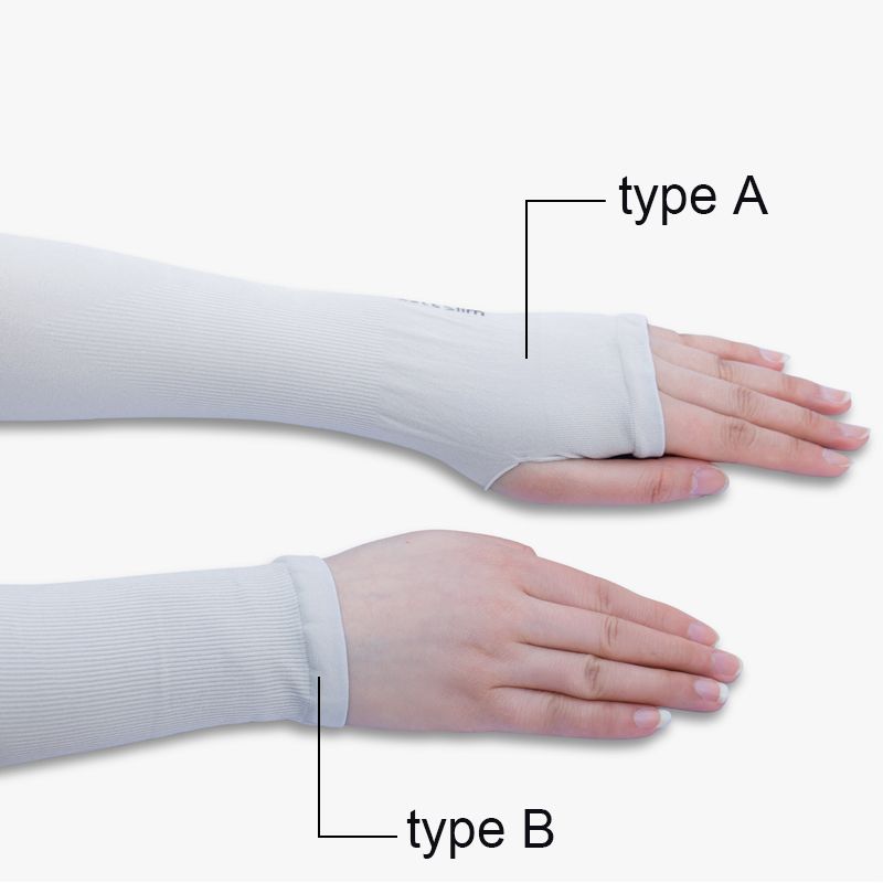 Sun Protection Arm Cooling Sleeve Warmers Cuffs Uv