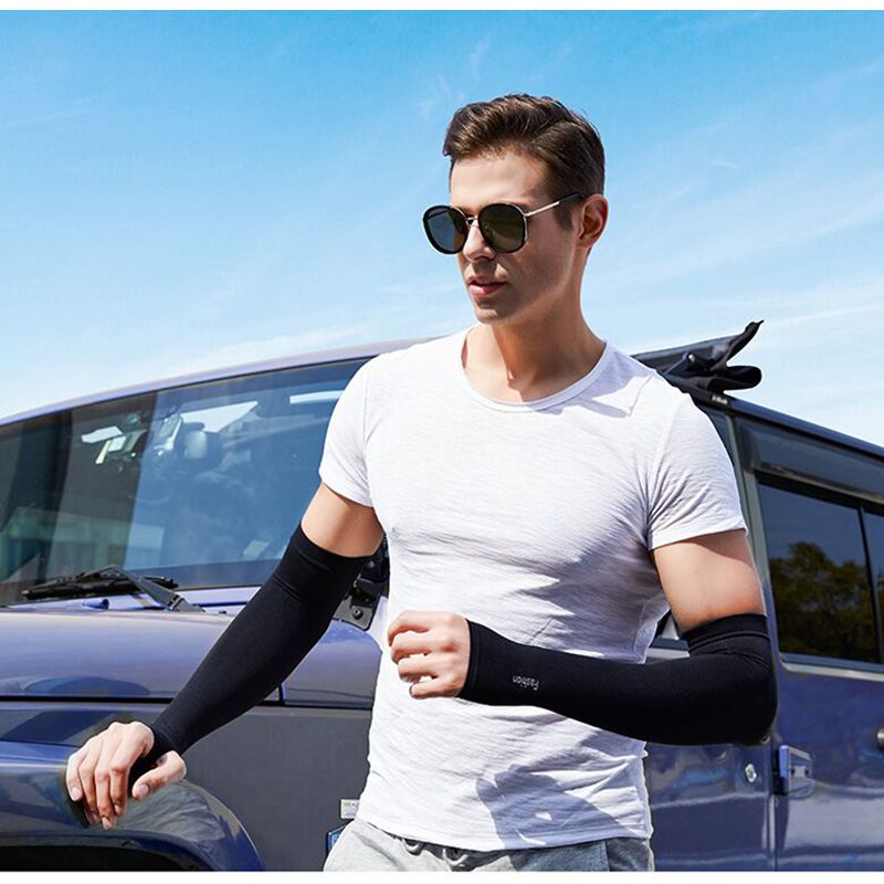 Sun Protection Arm Cooling Sleeve Warmers Cuffs Uv