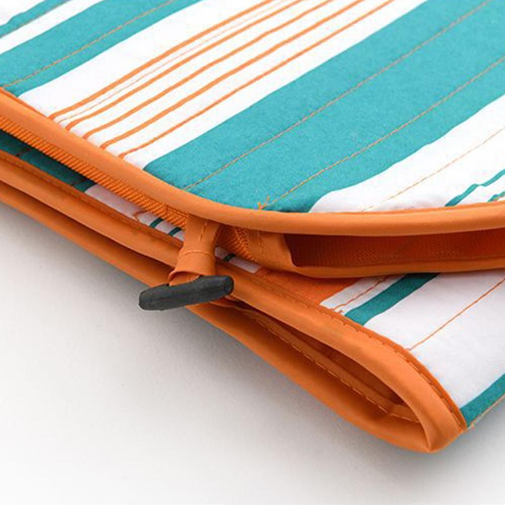 Portable Beach Mat Foldable Adjustable Backrest Lounge Mat