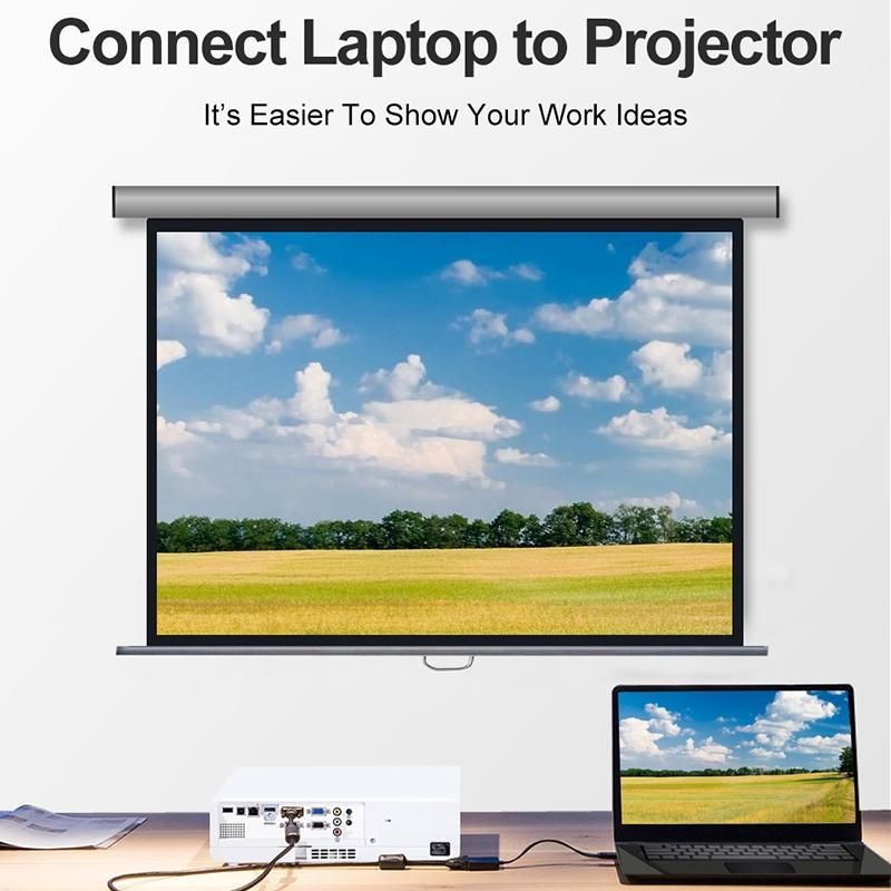 Dp to HDMI-Compatible Converter, Display Port to
