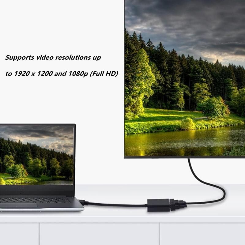 Dp to HDMI-Compatible Converter, Display Port to