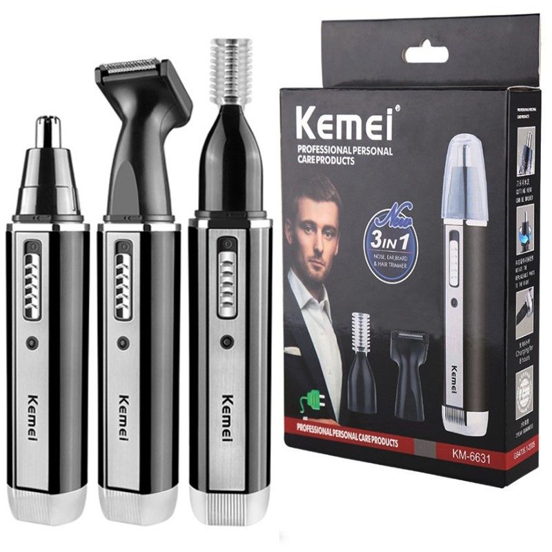 Kemei 4 In 1 Trimmer For Men Electric Nose And Ear Trimmer Rechargeable Trimmer For Hair