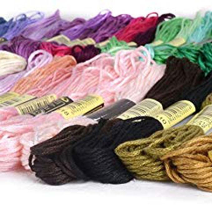 Hand-embroidered Weave  Ross Stit H Thread Polyester  Otton Embroidery Thread-   Olor