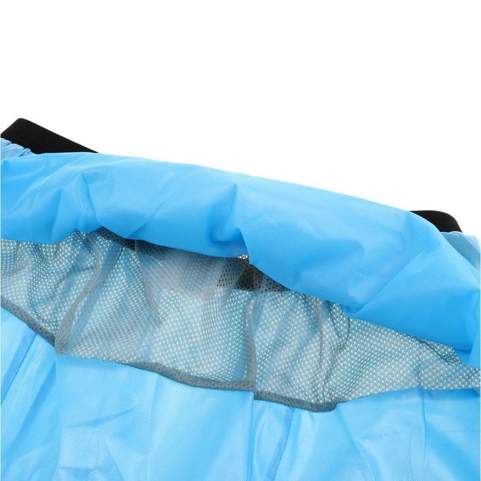 Unisex Cycling Rain Jacket Windproof Rain Coat Outdoor Rain Blue L