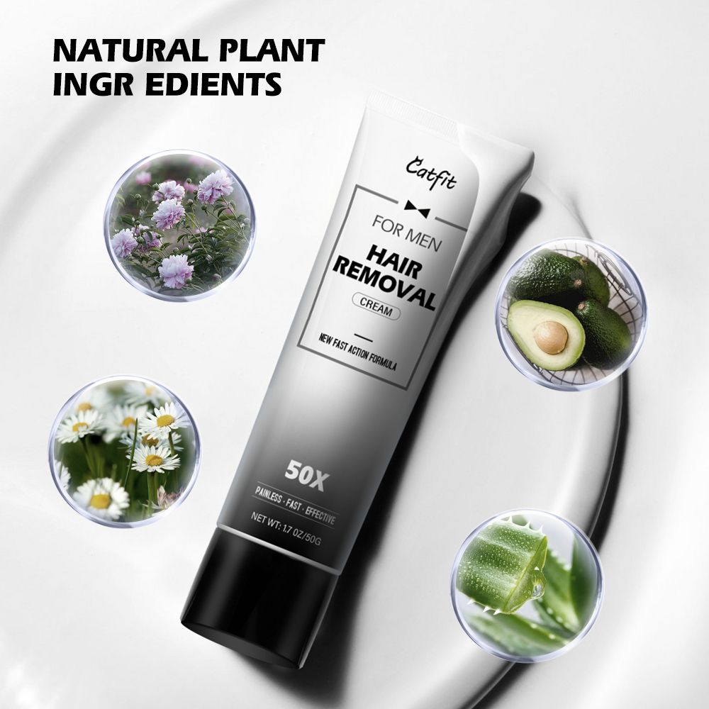 CatFit Painless Hair Removal Hair Shaving Cream Legs Armpit