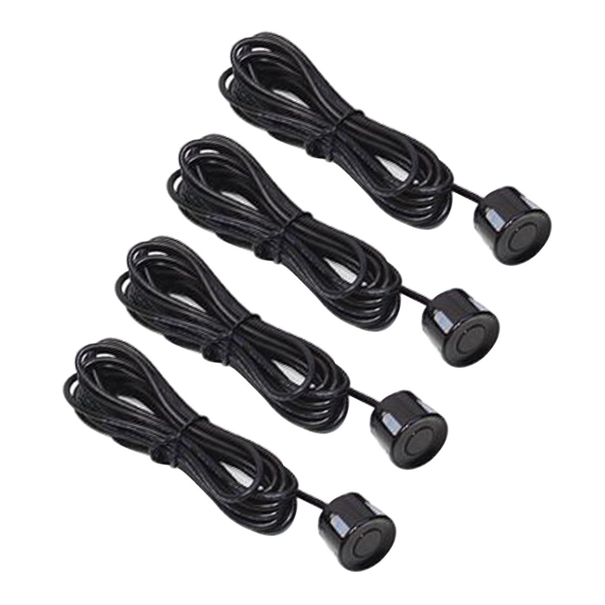 Car Reverse Parking Radar System Car Parking Reverse Backup Radar Sound Alert Backing Radar with 4 Parking Sensors