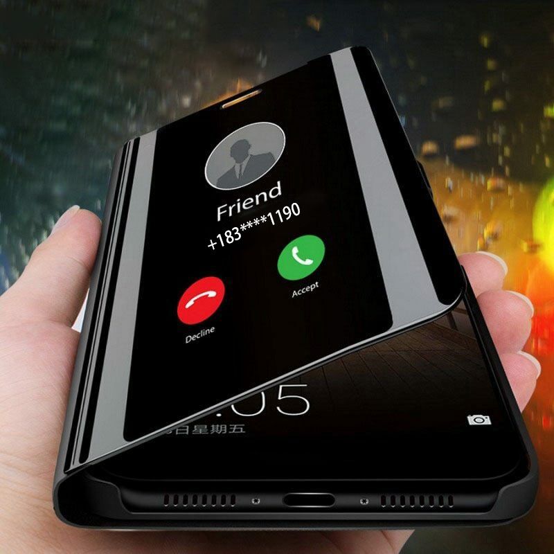 Luxury Smart Mirror Flip Case For Sony Xperia XZ5 XZ4 XZ3 Cover For Xperia 1 5 10 Plu