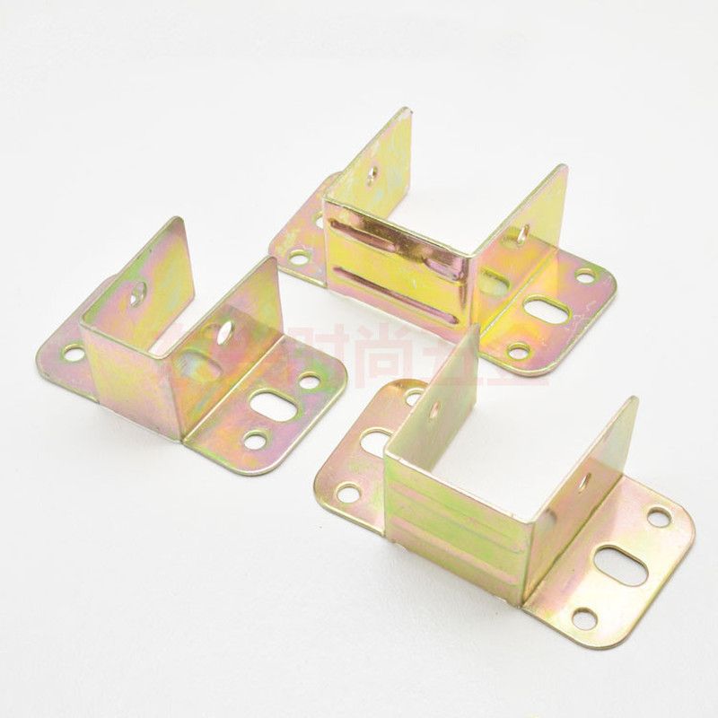 8pcs Bed Beam Support Metal Stand Wooden Fixed Connector