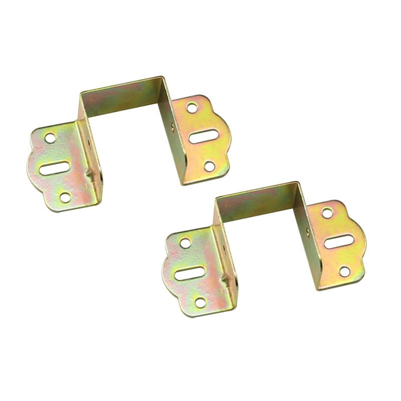 8pcs Bed Beam Support Metal Stand Wooden Fixed Connector