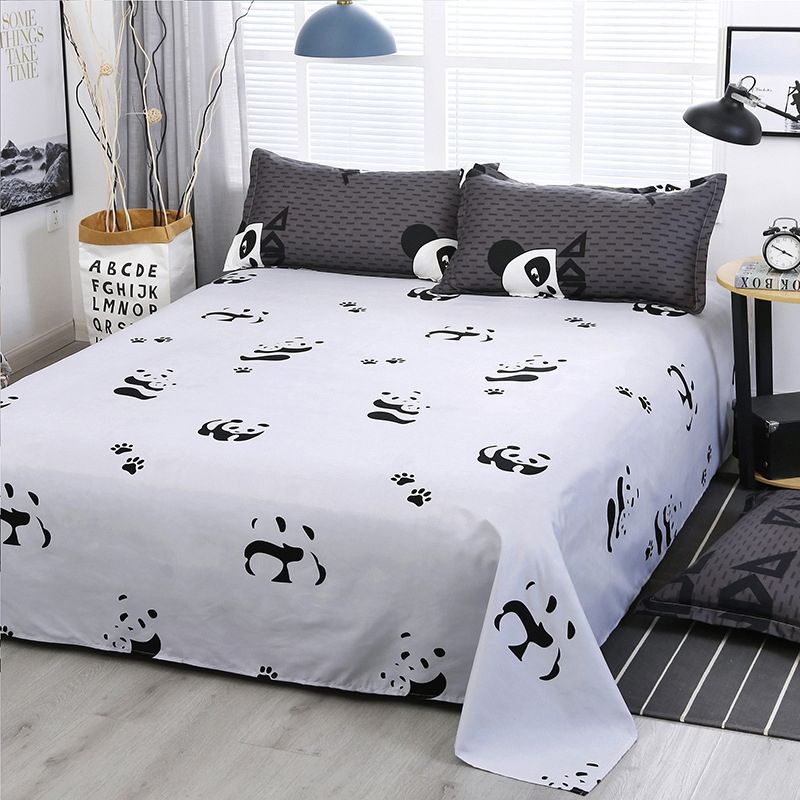 4 PCS/Set Bedding Set Geometric Patterns Linen Duvet Cover