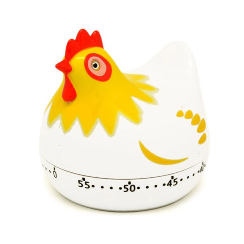 Chicken Kitchen Timer Mechanical Rotating Alarm For Cooking
